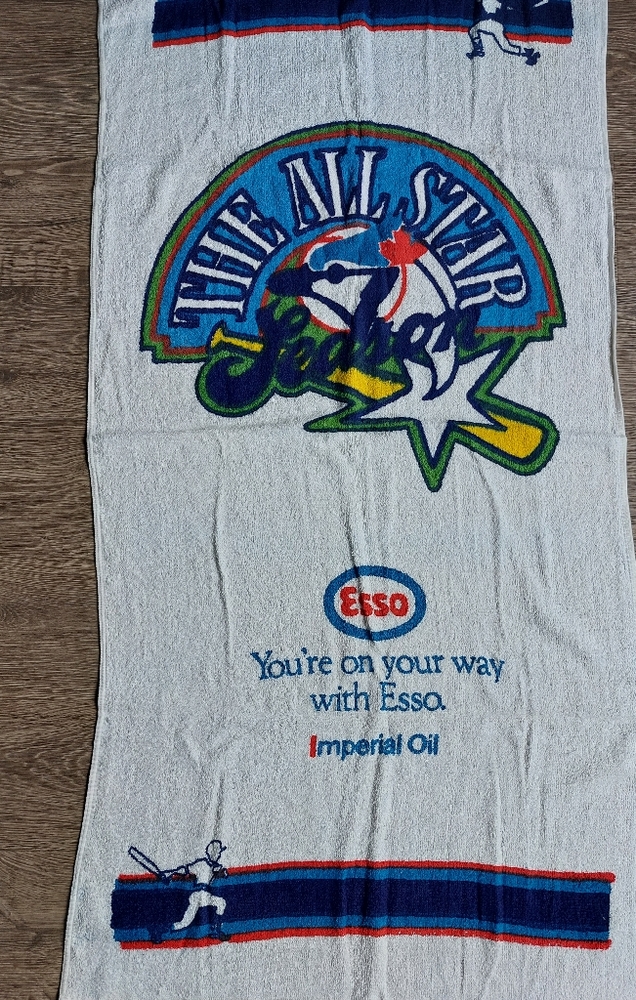 Vintage MLB Toronto Blue Jays 1991 fan towel from All Star Game